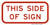 This Side of Sign (Plaque), MUTCD (Part#: SKR7-202P)