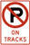No Parking (Symbol) On Tracks, MUTCD