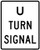 U-Turn Signal, MUTCD (Part#: SKR10-10a), MUTCD Traffic Signals