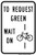 To Request Green Wait On Bicycle Symbol, MUTCD (Part#: SKR10-22), MUTCD Traffic Signals