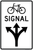 Bicycle Signal Mandatory Movement (Left, Thru & Right Arrows), MUTCD Traffic Signals