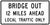 Bridge Out Ahead Local Traffic Only, MUTCD Road Closed & Weight