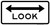 Look Railroad Crossing, MUTCD (Part#: SKR15-8), MUTCD Rail & Other