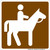 Horse Trail, MUTCD (Part#: SKRS-064), MUTCD Recreation -  Land Recreation