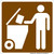 Trash Dumpster, MUTCD (Part#: SKRS-091),  MUTCD Recreation - Services