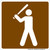 Baseball, MUTCD (Part#: SKRS-096), MUTCD Recreation -  Land Recreation