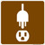Electrical Hook-Up, MUTCD (Part#: SKRS-150), MUTCD Recreation - Services