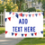 Custom Yard Sign Example - Available in 18"x12", 24"x18", 36"x24"