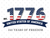 United States 250th Anniversary '1776' Yard Sign. Available in 18x12, 24x18 and 36x24.