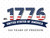 United States 250th Anniversary '1776' Yard Sign (Part#: YRD1070)