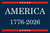 United States America 1776-2026 Patriotic Yard Sign. Available in 18x12, 24x18 and 36x24.