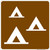 Group Camping, MUTCD (Part#: SKRS-308), MUTCD Recreation - Accommodations