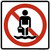 No Wading, MUTCD (Part#: SKPS-088), MUTCD Prohibited Activity Sign - Water Restrictions