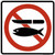 No Fish Cleaning, MUTCD (Part#: SKPS-093), MUTCD Prohibited Activity Sign - Water Restrictions