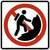 No Climbing, MUTCD Prohibited Activity Sign - Trail & Land Restrictions