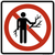 No Wood Gathering, MUTCD Prohibited Activity Sign - Trail & Land Restrictions