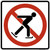 No Skating, MUTCD (Part#: SKPS-050),  MUTCD Prohibited Activity Sign - Winter Restrictions