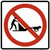 No Dog Sledding, MUTCD (Part#: SKPS-143),  MUTCD Prohibited Activity Sign - Winter Restrictions