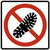 No Step, MUTCD (Part#: SKPS-124),  MUTCD Prohibited Activity Sign - Park, Campground & General Rules
