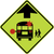 School Bus Stop Ahead,  MUTCD School