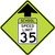 School Speed Limit Ahead Sign (Choose Limit), MUTCD