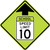 School Speed Limit Ahead Sign (Choose Limit), MUTCD (Part#: SKS4-5)