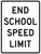 End School Speed Limit, MUTCD School