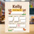 Personalized First Day Of (Enter Grade) (Part#: SCH-SGN-01), Light wood