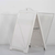 Rolling Street A-Frame Stand Fits 24"x36" (With Lens) (Part#: STRTFRAME-WL)