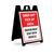Drop-Off / Pick-Up Area Driver Must Stay With Vehicle Sign Insert