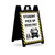 School Bus Pick Up Only A-Frame Sign Insert