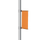 For a single pole flag