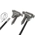 Spring Loaded Street Light Double Pole Banner Bracket Kit