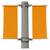 BannerSaver Premium Double Bracket Kit - Up to 20 SF (Part#: BNSVR-2)