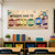 "Welcome Back to School (Horizontal) Crayon Banner" (Part#: BAN1015)
