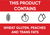 Customizable Food Safety Card – Choose 1 to 3 Ingredients & Custom Message.