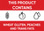 "Customizable Food Safety Card – Choose 1 to 3 Ingredients & Custom Message" (Part#: SGN-FD-1008), Food Safety