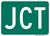 "Junction Auxiliary Plaque, MUTCD Sign" (Part#: SKM2-1P), 21x15, 30x21, Green / White (Bicycle / Guide)