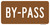 "By-Pass Auxiliary Plaque, MUTCD Sign" (Part#: SKM4-2P), 24x12, 36x18, Brown / White (Forest / Parks)