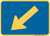 "Directional Arrow Oblique Downward Left Auxiliary Plaque, MUTCD Sign" (Part#: SKM06-02aPL), 21x15, 30x21, Blue / Yellow (County Routes)
