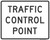 Traffic Control Point Sign, MUTCD Sign" (Part#: SKEM2-2), 30x24