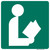 "Library Symbol Sign, MUTCD Sign" (Part#: SKI4-1), 24x24