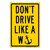 Don't Drive Like A Wanker