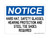 Hard Hats, Safety Glasses, Hearing Protection, Steel Toe Shoes Required, OSHA Notice Sign - (Part#: NOT1027)