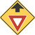 "Yield Ahead," MUTCD Warning Sign (Part#: SKW3-2)