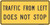 "Traffic From Left Does Not Stop," MUTCD Warning Plaque (Part#: SKW4-4aPL)