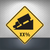 "Hill (With Custom Grade)," MUTCD Warning Sign (Part#: SKW7-1a)