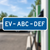 "Alternative Fuels Corridor (Single Line Custom Fuels)" Supplemental Plaque, MUTCD General Service Sign (Part#: SKD9-19aP)