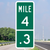 "Intermediate Reference Location (2 Digits) - Custom" Sign, MUTCD Guide Sign (Part#: SKD10-1a)