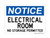 Electrical Room No Storage Permitted, OSHA Notice Sign (Part#: NOT1147)